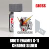 80011 Enamel X-11 Chrome Silver - Sơn mô hình Tamiya 11 Gundam