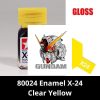 80024 Enamel X-24 Clear Yellow - Sơn mô hình Tamiya 6 Gundam