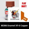 80306 Enamel XF-6 Copper - Sơn mô hình Tamiya 6 Gundam