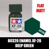 80326 Enamel XF-26 Deep Green - Sơn mô hình Tamiya 12 Gundam