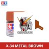 Sơn mô hình Tamiya Acrylic Mini X-34 Metal Brown - 81534 11 Gundam
