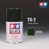 Sơn xịt mô hình Tamiya 85002 TS-2 Dark Green 6 Gundam