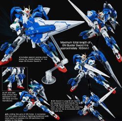 GN-0000/7S 00 Gundam Seven Sword - P-Bandai - RG - 1/144 - Mô hình Gundam chính hãng 6 Gundam