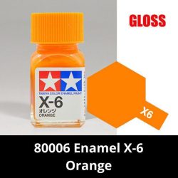 80006 Enamel X-6 Orange - Sơn mô hình Tamiya 2 Gundam