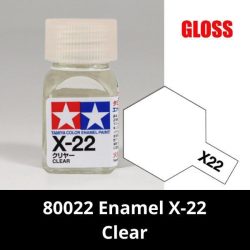 80022 Enamel X-22 Clear - Sơn mô hình Tamiya 2 Gundam
