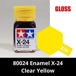 80024 Enamel X-24 Clear Yellow - Sơn mô hình Tamiya 2 Gundam