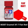 80307 Enamel XF-7 Flat Red - Sơn mô hình Tamiya 6 Gundam