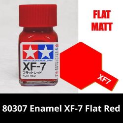 80307 Enamel XF-7 Flat Red - Sơn mô hình Tamiya 2 Gundam