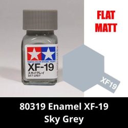 80319 Enamel XF-19 Sky Grey - Sơn mô hình Tamiya 2 Gundam