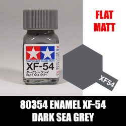 80354 Enamel XF-54 Dark Sea Grey - Sơn mô hình Tamiya 2 Gundam