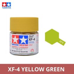 Sơn mô hình Tamiya Acrylic Mini XF-4 Yellow Green - 81704 2 Gundam
