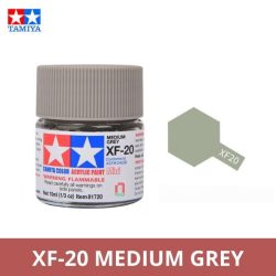 Sơn mô hình Tamiya Acrylic Mini XF-20 Medium Grey - 81720 2 Gundam