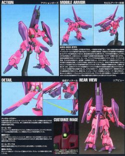 AMX-003 Gaza C Normal Type - HGUC 1/144 - Mô hình Gundam chính hãng Bandai 5 Gundam