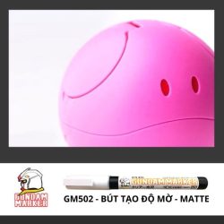 Gundam Marker GM502 Matte Clear - Bút phủ tạo độ nhám mờ 2 Gundam