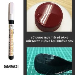 Gundam Marker GM501 Gloss Clear - Bút phủ tạo độ bóng 3 Gundam