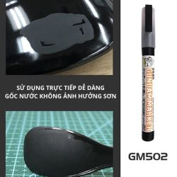 Gundam Marker GM502 Matte Clear - Bút phủ tạo độ nhám mờ 3 Gundam