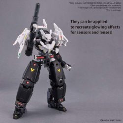 Customize Material 3D Metallic Stickers - HG 30MM 30MS 8 Gundam