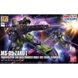 MS-05 Zaku I Gundam Thunderbolt Ver. - HG 1/144 9 Gundam
