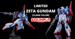 MSZ-006 Zeta Gundam (Clear Color) (HGUC - 1/144) - Mô hình Gundam chính hãng Bandai 3 Gundam