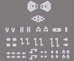 Customize Material Cyber Effect Multi-Joint - HG 30MM 30MS 5 Gundam