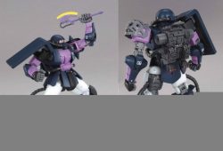 MS-06R-1A ZAKU II Black Tri-Stars Ver.2.0 - MG 1/100 - Robot Gundam chính hãng Bandai 5 Gundam