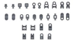 Optional Parts Set 5 Heavy Armor - 30MS - Phụ kiện mô hình robot Bandai 6 Gundam