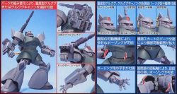 MS-14A Gelgoog / MS-14C Gelgoog Cannon - HGUC 1/144 - Mô hình Gundam chính hãng Bandai 6 Gundam