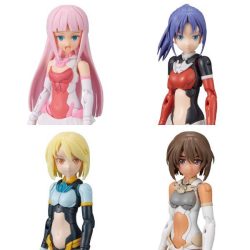 Option Hair Style Parts Vol.6 All 4 Types - 30MS 5 Gundam