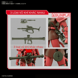 MS-06S Zaku II Principality of Zeon Char Aznables Mobile Suit (HGUC - 1/144) 8 Gundam