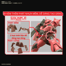 MS-06S Zaku II Principality of Zeon Char Aznables Mobile Suit (HGUC - 1/144) 6 Gundam
