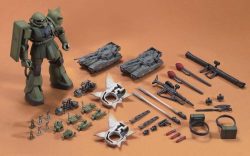 MS-06 Zaku The Ground War Set - HGUC 1/144 - Mô hình Gundam chính hãng Bandai 4 Gundam